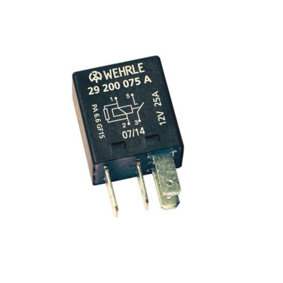 Wehrle 29200075A micro relæ med modstand 12V 25A