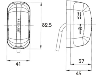 LED markeringslygte PRO-JET P&R stik