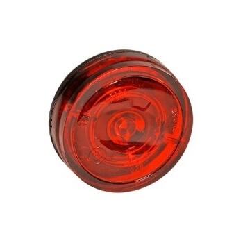 Aspöck LED markeringslygte Monopoint II 12/24V rød, 3,5 mtr. ADR-godkendt kabel