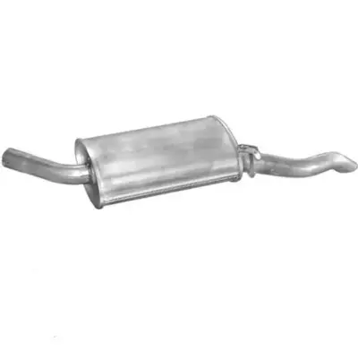 Bagerste lyddæmper Polmo 08.80 - Reference Ford 5020715