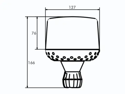 LED advarselsblink PRO-SUPER-FLASH 12V/24V flex