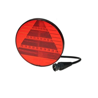 LED baglygte 12V Proplast PRO-DISC, 5-pol stik