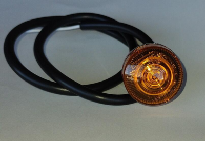 LED Blinklygte 12/24V – Proplast PRO-PENNY – Sideblink / Blinklys