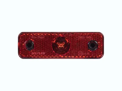 LED markeringslygte PRO-REP 12V rød - Proplast 40015202 - Made in Germanyd