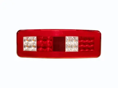 LED baglygte PRO-ROAD LG 5F 12/24V 7-pol AMP stik #proplast #ledlygter #truckstyle