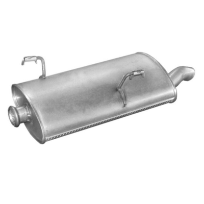 Bagpotte / bagerste lyddæmper til udstødning Peugeot 206 hatchback 1.4, 1.6 og 2.0 HDi Turbo Diesel (1999-2010) – Polmo 19.208, reference 1726.EG, 21480, 190-873
