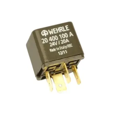 Lukkerelæ 24V 20A mini-relæ Wehrle 20400100A / 20400100
