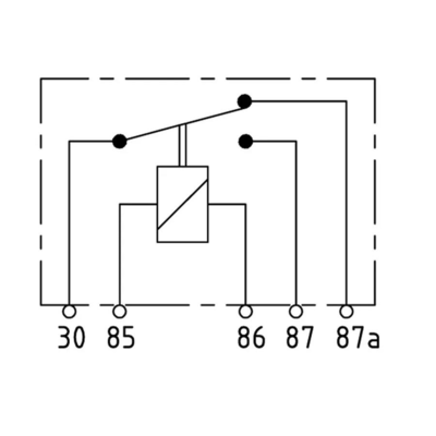 Omskifterelæ 24V 10/20A - Wehrle 20401100a skifterelæ - Reference: Mercedes-Benz: A0005455405, A0005458405, A0005459005, A0008201710, A0015310260, A0015420519, A0015422119, A0015451005, A3502648601