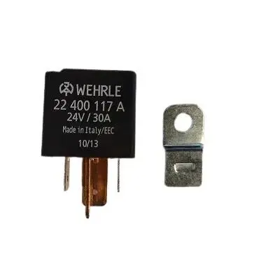 Arbejdsrelæ 30AMP 24 Volt - til lastbil, lift og maskine