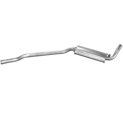 ellempotte / midterste lyddæmper Polmo 01.04 til Audi 80 B3, Audi 90 B3, Audi Coupe B3 og Audi Cabriolet B4 – passer til motorvarianter 1.4, 1.6, 1.6D, 1.8, 1.9, 2.0 – OE ref: 811253409F