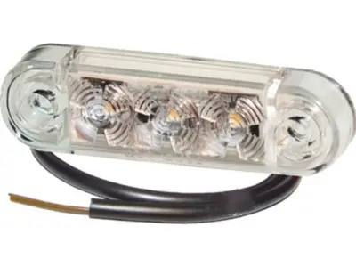 LED positionslygte 24V PRO-SLIM hvid. Vare nr. 40044503