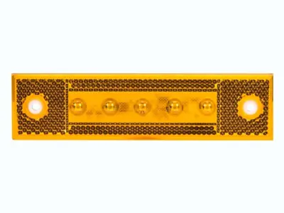 LED sidemarkeringslygte PRO-SUPER-FLAT 12/24V selvklæbende