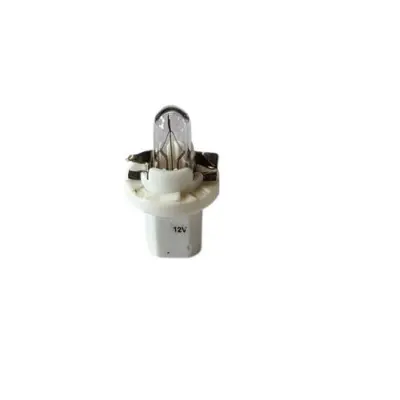 Instrumentpære 12V 1,1W BX8,5d BAX10d – Hvid sokkel