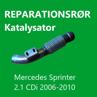 Reparationsrør katalysator Mercedes Sprinter 2.1 CDi 06-10