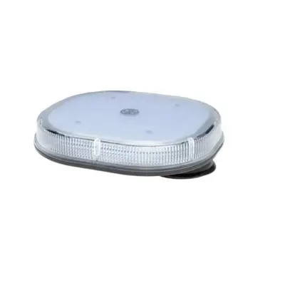 LED advarselsblink PRO-MICRO-BAR 12/24V fra PROPLAST med gul blink og klart glas. Magnetisk montering, ultralav profil, 26 advarselsfunktioner, inkl. omskiftekontakt og 2,9 m kabel. Godkendt ECE R65 & R10, IP67. Max hastighed 112 km/t.