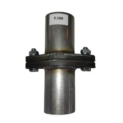 Reparationssæt til udstødning 60 mm - Rør udvendig mål 60 mm.
Længde: 180 mm (når sættet er samlet)