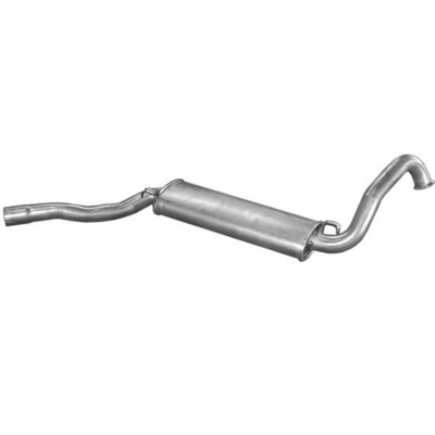 Mellempotte / midterste lyddæmper Polmo 01.11 til Audi 80 B2, Audi Coupe B2 og Audi 90 B2 – passer til motorvarianter 1.6, 1.6D, 1.8, 1.9, 2.0, 2.1, 2.2 og 2.3 fra 1979–1989 – OE ref: 811253109C