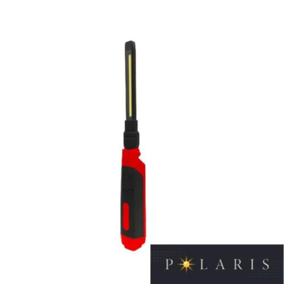 Slim arbejdslampe, genopladelig - LED Inspektionslampe 500 Lumen - magnetisk base og justerbart hoved