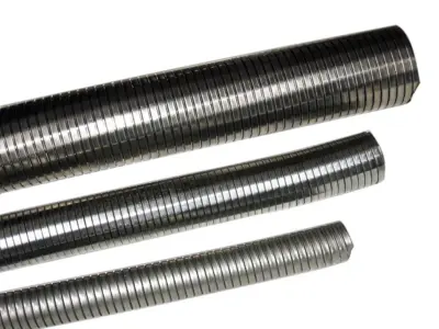 Fleksibel slange rustfrit stål AISI 304 (1.4301)