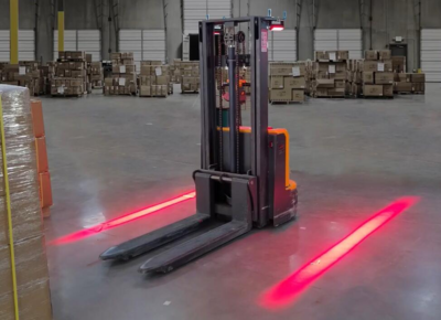 Red line light forklift - Ditlevsen Import