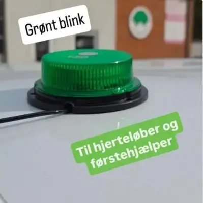 Grønt blink til bilen