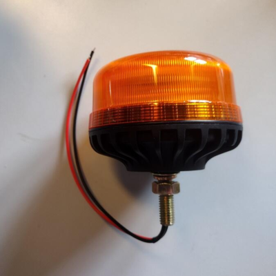 Advarselsblink LED 12/24V – Fast montering, 1 bolt (M12)