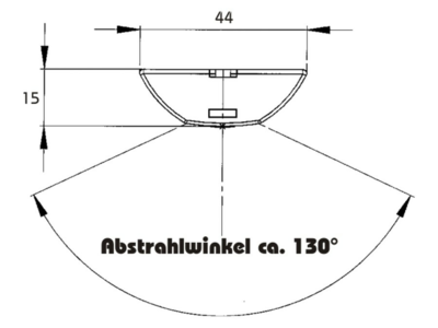 LED interiørlampe 12V Proplast PRO-STRIPE, 305 mm, 500Lm, med sensor-touch kontakt