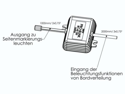 PRO-BLINK 50142100 - Proplast blinkmodul til LED sidemarkeringslygter