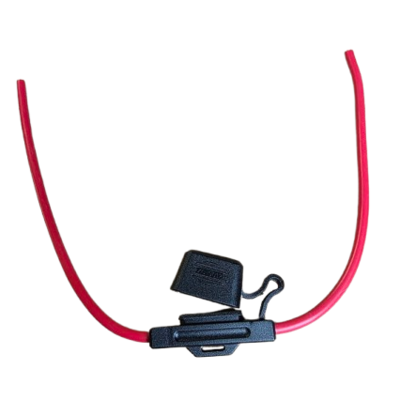 sikringsholder til standard bladsikring op til 35A - kabel 4mm (12 AWG) - ZC012A - EP042