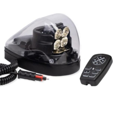 LED søgelygte SB4 M - R 12/24V Sirena - med fjernbetjening - Magnet holdbar op til 200 km/t.