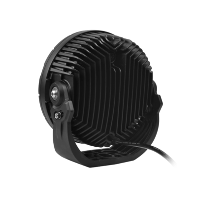 Kraftig 9" LED Projektør med DRL (Kørelys), positionslys & blinklys – 12800 lumen