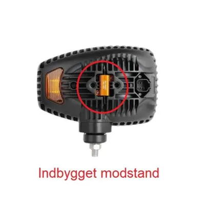 LED forlygte med indbygget modstand - undgå blinklysfejl