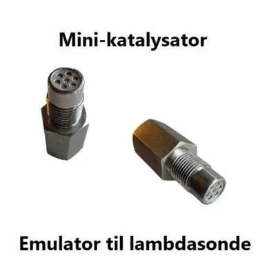 Mini-katalysator med keramisk kerne. Emulator til lambdasonde. Fejlkoder.