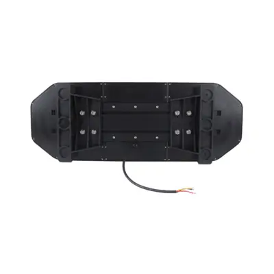 72 LED orange lygtebro 12–24V med 19 blinkemønstre, ECE R65 & R10 IP65