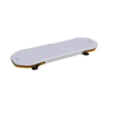 PRO-ROAD-BAR er en aerodynamisk og ultraflad LED lysbro, længder 980 mm. Udstyret med kraftige 1W LED’er, dobbelt blitz og oplyst opal midterfelt. Godkendt efter ECE R65 og ECE R10 til 12/24V.