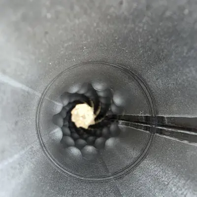 Resonator til udstødning - udvendig diameter på rør er 55 mm