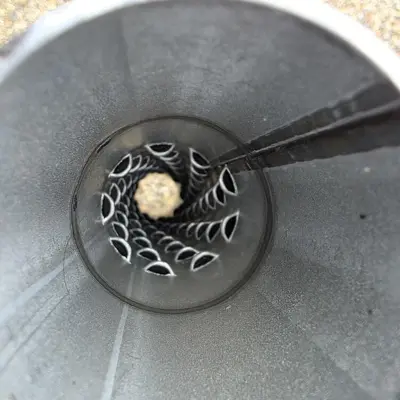 Resonator til udstødning 55 mm