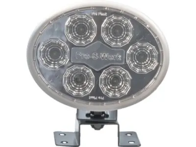 LED arbejdslygte PRO-S-WORK 12/24V 1000 Lumen. 6 højtydende dioder. Ekstrem bred belysning. ADR-godkendt/IP67.Proplast vare nr. 40460603.