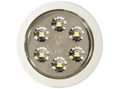 LED interiør lampe PRO-MINI-ROOF 24V. 230 Lumen. Ø85mm. PROPLAST vare nr. 40046003