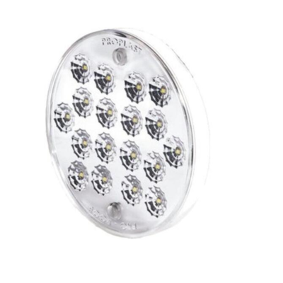 LED interiørlampe12/24V Proplast PRO-ROOF, 0,5 m fladkabel, påbygning