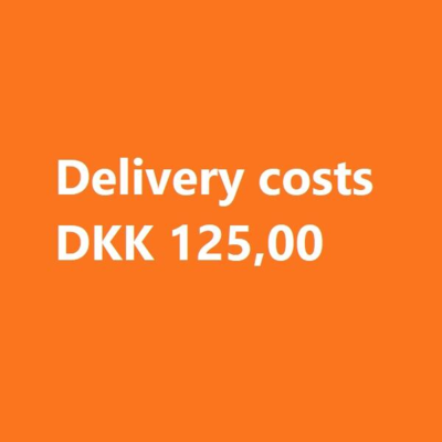 Delivery costs DKK 125,00