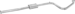 Mellempotte til MITSUBISHI Lancer Stationcar (CB5W, CD5W)