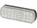 LED baglygte PRO-HORIZONTAL 12/24V, hvid glas 3-funktionslygte, moderne design, ECE og ADR-godkendt, Proplast 40287001