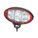 PROPLAST LED arbejdslygte med 6 SMD High Power-LED'er og 2500 Lumen. Kraftig og langtrækkende belysning til lastbil, traktor og maskiner. Robust lygtehus i trykstøbt aluminium, solid polycarbonatlinse og vandtæt konstruktion. 12-36V, IP6K9K samt ADR- og EMC-godkendt