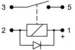 Micro-Relæ 12V 25A diode