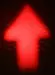 LED rød pil 10-80V advarselslys til gaffeltrucks