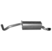 Bagpotte / bagerste lyddæmper Polmo 01.40 til Audi A1 1.2 TSi (5-dørs) og VW Polo 1.2 TSi – OE reference 6R6253609AT