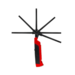 Slim arbejdslampe, genopladelig - LED Inspektionslampe 500 Lumen