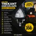 LED mini trekant arbejdslampe til have- og park maskiner