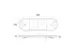 Proplast 40631001 LED lysbar 980 mm